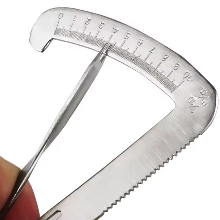 Stainless Steel Inside Calipers Gauge Measuring Caliper 0-10mm - Diamonds Jewelry Measure Tools