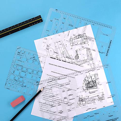 Sooez Architectural Templates, House Plan Templat, Interior Design Template - color: clear
