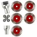 1.57" Diamond Saw Blades Set for Angle Grinder, 5/8-11 Arbor, 5 Pack