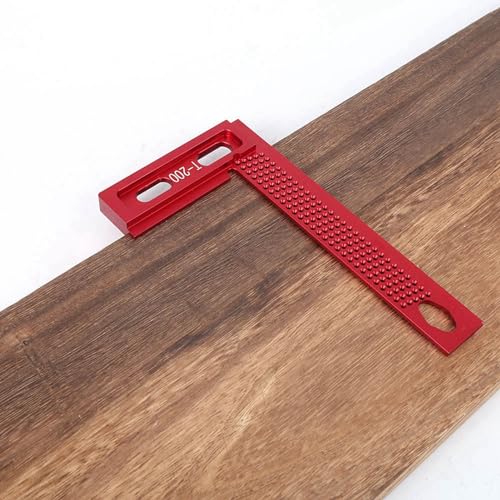 Aluminum Alloy Woodworking Ruler 200mm