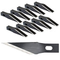 EHDIS Precision Craft Knife Blades 11# Knife Blades Refill Hobby Art Blades Cutting Tool with Storage Case for Craft, Hobby, Scrapbooking, Stencil (100)