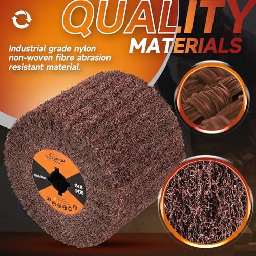 Surface Conditioning Tool 120 Grit Abrasive Drawing Polishing Drum - style: 120 grit