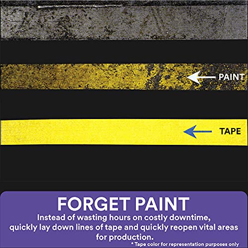 3M Vinyl Tape 471, 3/8 in x 36 yd, Black, 1 Roll, Black Floor Tape - size: 3/8 in x 36 yd, style: 1 Roll
