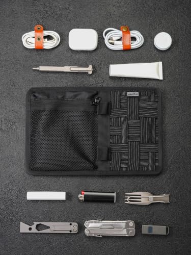 TACTICAL_GEEK TCM10 EDC Organizer Board(Black) - color: TCM10-Black
