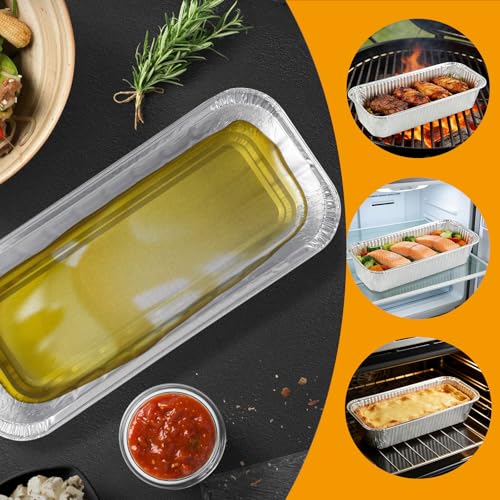 LS'BABQ 70379 Grill Grease Catch Pan for Weber Genesis II 400/600 and II LX 400/600, Summit 400 and 600 Gas Grill Grease Tray with 10PCS 6498 Aluminum Foil Drip Pan Liners for Weber SmokeFire EX4 EX6 - size: For Weber Summit