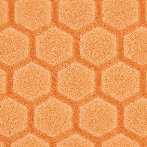 Chemical Guys, Hex-Logic Medium-Heavy Cutting Pad, Orange, 6.5 in for 6 in - size: 6.5 Inch Pad (1 Pack), style: Medium Cutting