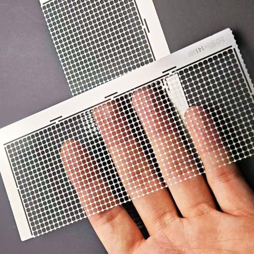 2pcs Stainless Steel Diamond Painting Ruler 5D Mesh Ruler 1020 Blank Grids DIY Art Crafts Painting Tools