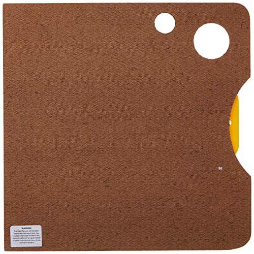 Clean Sheets - CLN-CS100 Superior Mixing Pad (12x12) - 100 Disposable Sheets for Toughest Job, Clear (Pack of 2) - size: 1 Count (Pack of 2)