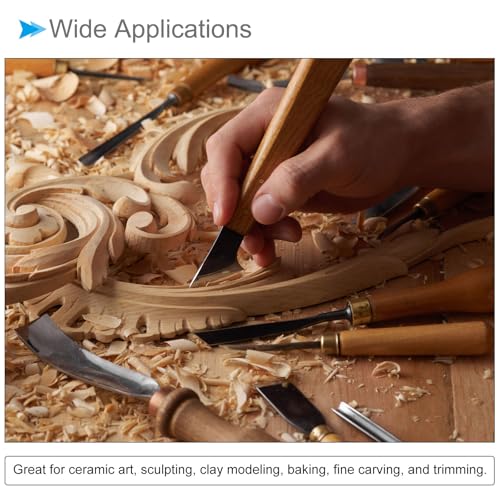 Craft Hobby Blades, #19 Manganese Steel Replacement Cutting Carving Blade Refill Hobby Knife Blades Set with Storage Case - (Applications: for Art Scrapbooking DIY), 40-Pieces
