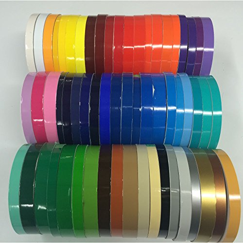 ORACAL 651 Vinyl Pinstriping Tape - Stripe Decals, Stickers, Striping - 1/2" Ice Blue - color: Ice blue, size: 1/2" x 150ft