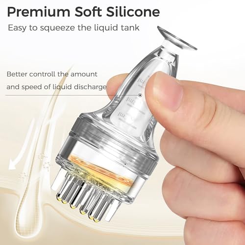 Minoxidil Applicator,2 PCS Direct to Scalp Quick Apply Root Comb Applicator