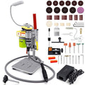Mini Drill Press, Benchtop Electric Drill Press, Upgraded with Accessories - color: Color Blocking