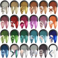 Fcozpjk 24 Colors Chrome Nail Powder Set Metallic Mirror Effect for Nails - color: Chrome Set