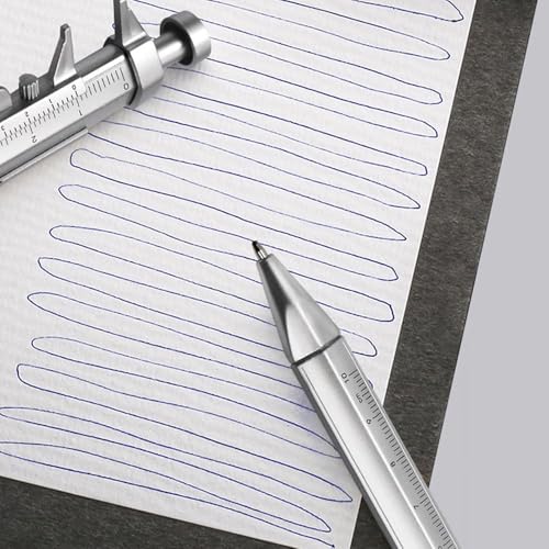 2Pcs Gel Pen Vernier Caliper, 10cm Metric Shock-Proof Measuring Tool, Multifunctional Caliper Vernier Caliper