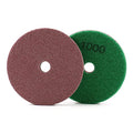 5" 2pcs Sponge Polishing Pads for Polishing Tile Marble Concrete Stone Clean Wet Use Buffing Pad(Grit 1000) - style: girt 1000-2pcs