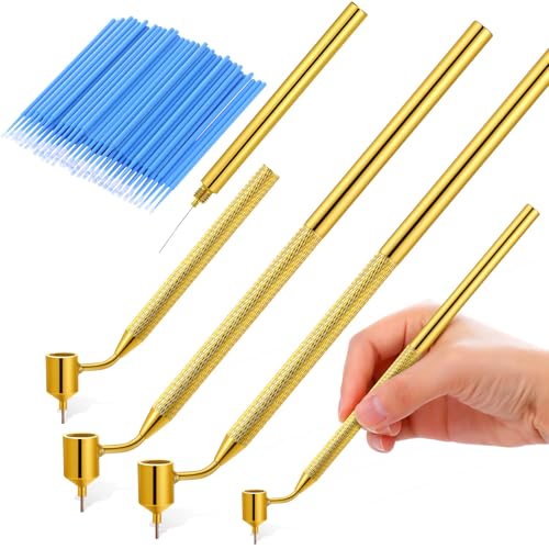Gersoniel 202 Pack Touch Paint Brushes 0.5 mm Detail Touch Kit for Car