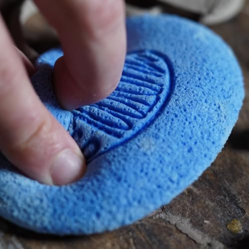 Mudtools Blue Workhorse MudSponge, All-Purpose Pottery Sponge - color: Blue