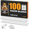 REXBETI 100 Pack Single Edge Razor Blades, Industrial Scraper Razor Blades - size: 100 Pack