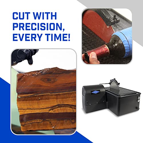 Hi-Tech Diamond 10" Lapidary Slab Saw for Rocks, Minerals & Glass - style: Two 10" Diamond Saw Blades