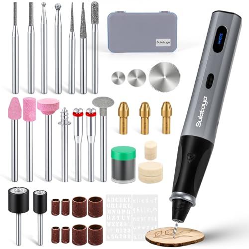Cordless Engraving Pen for Metal, Wood, Glass, Plastic & All Materials