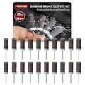 20 Pcs 240 Grit Sanding Stick & Sanding Drum for Dremel Rotary Tool - size: 240 Grits