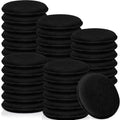 Tanlade 50 Pcs Microfiber Wax Applicator Pads 5 Inch, Black - color: Black