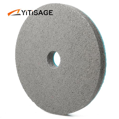 5" 2pcs Sponge Polishing Pads for Polishing Tile Marble Concrete Stone Clean Wet Use Buffing Pad(Grit 1000) - style: girt 1000-2pcs