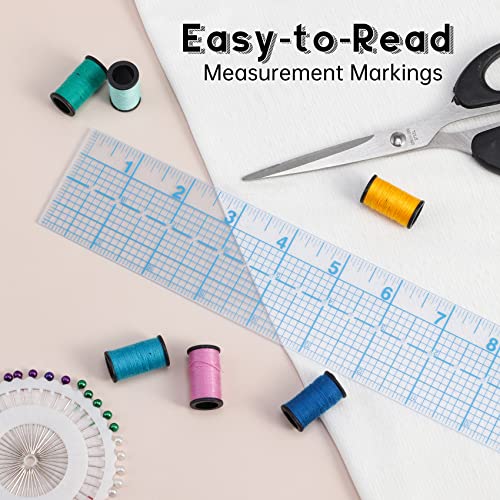 See-Thru Accurate Positioning and Marking Sewing Clear Ruler 2 x 18 inch