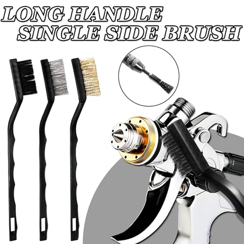 Spray Gun Cleaning Kit, Universal Paint Gun Cleaner Brushes Set, Paint Sprayer Cleaning Kit
