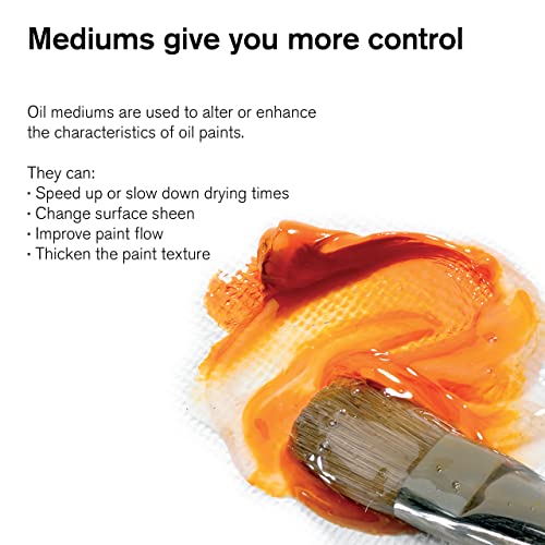 Winsor & Newton Painting Medium, 250ml (8.4-oz) Bottle - color: Painting Medium, style: 8.4-oz Bottle