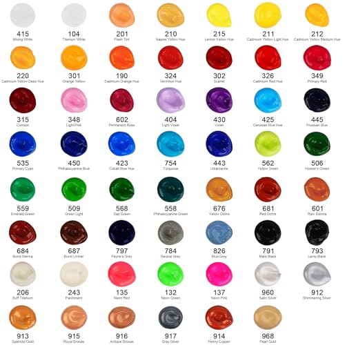 AUREUO Neon Red Acrylic Paint, 4 fl oz / 120ml, 1 Tube - color: Neon Red, size: 4 Fl Oz (Pack of 1)
