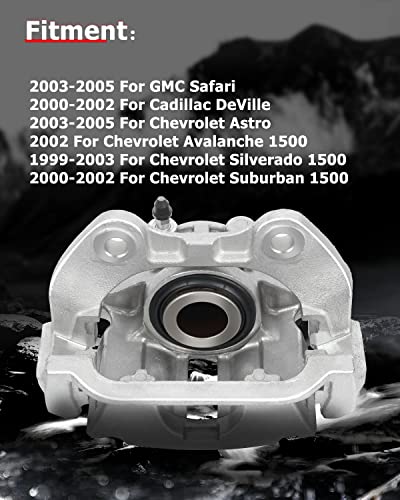 cciyu Rear Left & Right Disc Brake Calipers w/Bracket 18-B4726 18-B4727 - size: Rear[18-B4726+18-B4727]