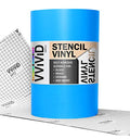 VViViD Blue Stencil Vinyl Masking Film with Anti-Bleed Technology (24" x 150ft) - size: 24" x 150ft