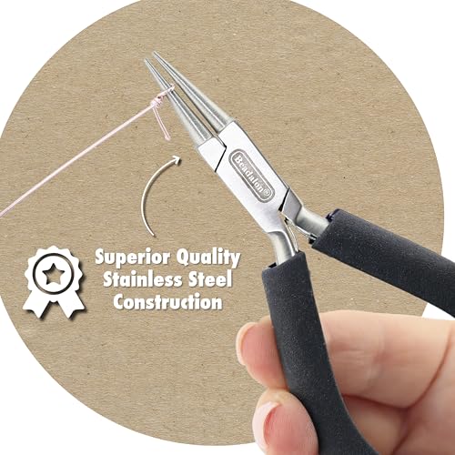 Beadalon Designer Series Pliers Kit - Chain Nose, Lavender Speckle - color: Lavender Speckle, style: Chain Nose