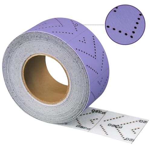 Purple Ceramic Sandpaper Roll 100 Grit 2-3/4" x 13 Yard - style: 100 Grit