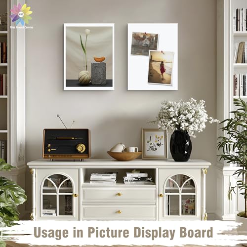 Mat Board Center 24x36 White Foam Boards Pack of 5, 1/8" Thick - color: White, size: 24x36