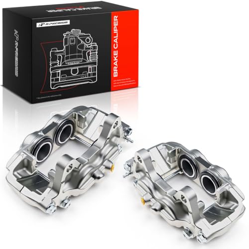 A-Premium Front Left and Right Side Disc Brake Caliper without Bracket - style: Front Driver and Passenger Side