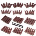 62Pcs Sanding Cones 1/4" Port and Polish Kit Cylinder Head Porting