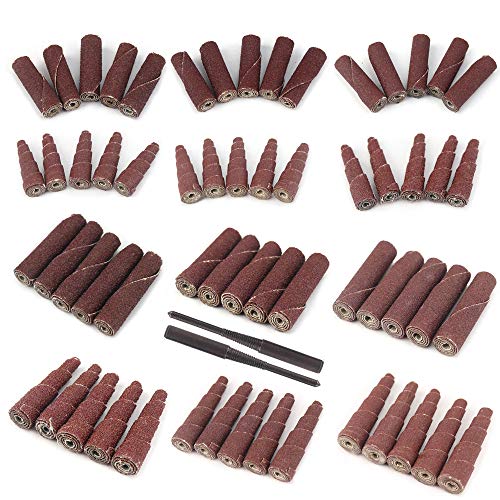 62Pcs Sanding Cones 1/4" Port and Polish Kit Cylinder Head Porting