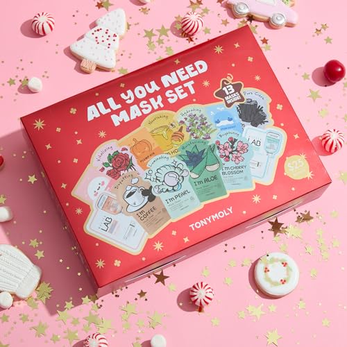 TONYMOLY All You Need Mask Set for Hydration and Radiance, Korean Skincare - style: 2025 All You Need Set