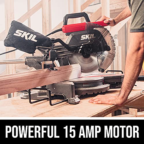 SKIL 10" Dual Bevel Sliding Compound Miter Saw-MS6305-00 - style: 10" Miter Saw