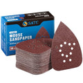 S SATC Mouse Detail Sander Sandpaper 50 PCS Mouse Sanding Pads 12 Hole Mouse Sandpaper Assorted 60/80/120/150/220 Grits - style: 50 PCS 12 Hole 60/80/120/150/220 Grits Mouse Sandpaper