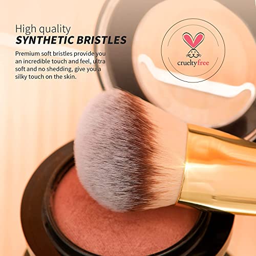 DUcare Dual-Ended Foundation Brush - color: D04