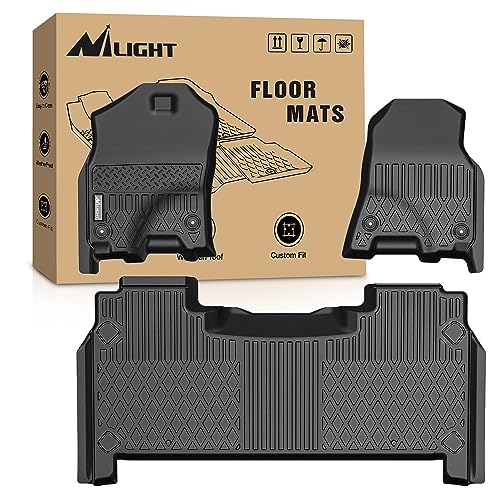 Nilight TPE Floor Mats for Dodge Ram 1500 New Body Crew Cab - color: 2019-2024 Dodge Ram 1500 New Body