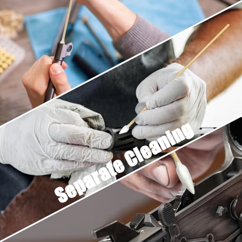 200 Count 6-Inch Pointed Cotton Swabs for Gun Cleaning - size: 200 Pointed