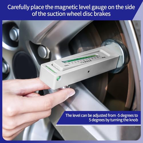 Ziopetru 2 Pack Magnetic Camber Gauge, Wheel Alignment Tool for Automotive - size: 2 PACK