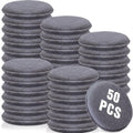 Tanlade 50 Pcs Microfiber Wax Applicator Pads 5 Inch, Grey - color: Gray