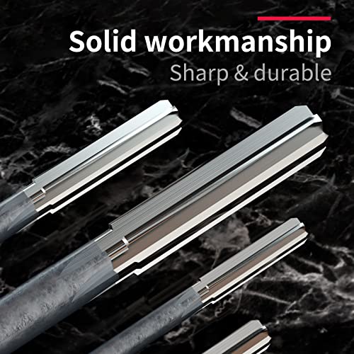 H7 Straight Shank Chucking Machine Reamer Milling Cutter Tool,Cutting Dia 3/4" (19.05mm), Straight Flute Reamer Machine Cutter Tungsten Carbide Lathe Machine Reame (3/4) - size: 3/4 in