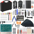 295 PCS 3D Printing Tool Kit, 3D Printing Accessories with Nozzle Cleaning Kit,Deburring Tool,Screwdriver Set,Digital Caliper,Smoothing Tools,3D Printer Tools for Model Removing Finishing 3D Print - color: 295PCS