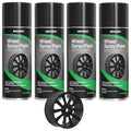 NADAMOO Black Spray Paint for Wheels, Semi-Gloss - color: Matte Black, size: 13 Ounce (Pack of 4)